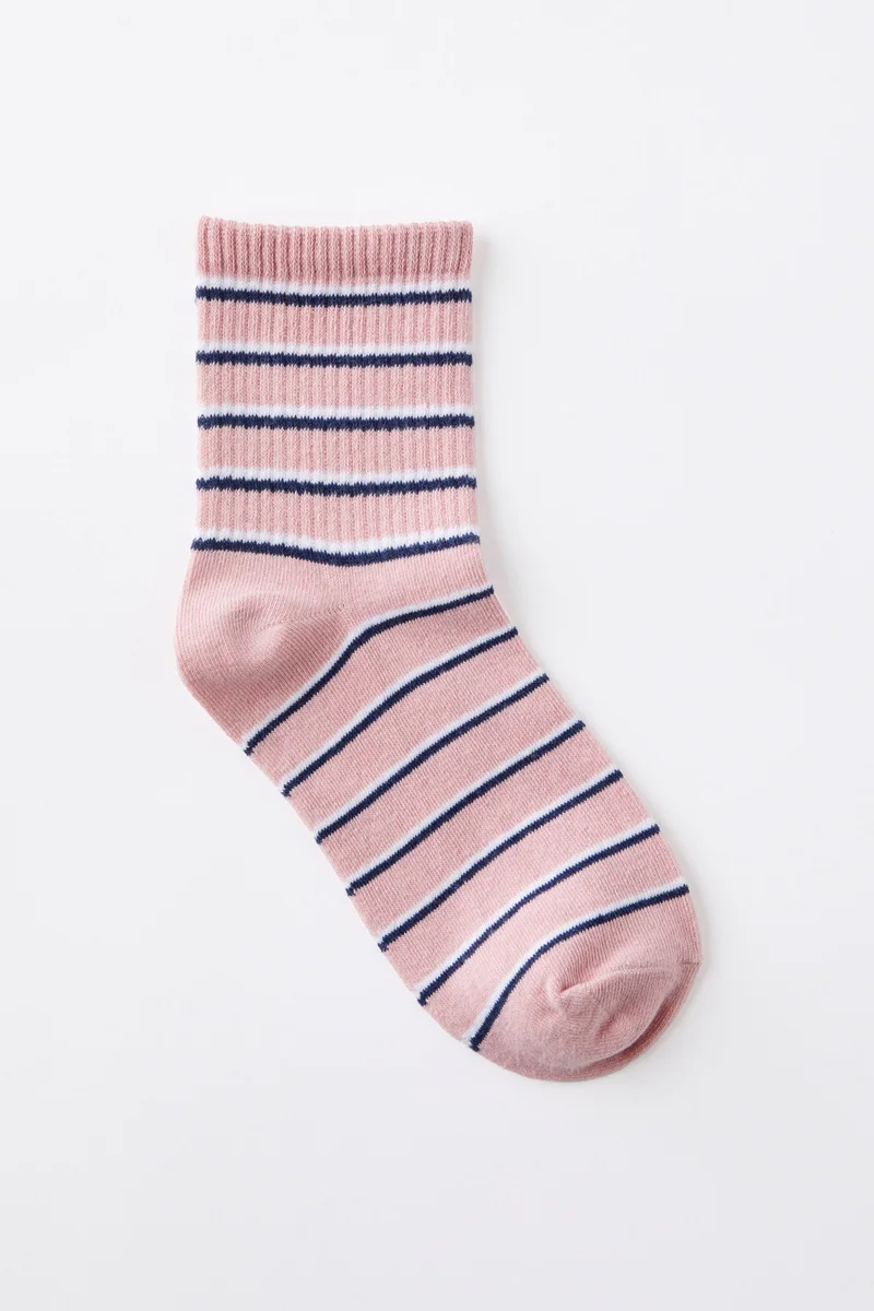 روبي جوارب متوسطة الطول مخططة